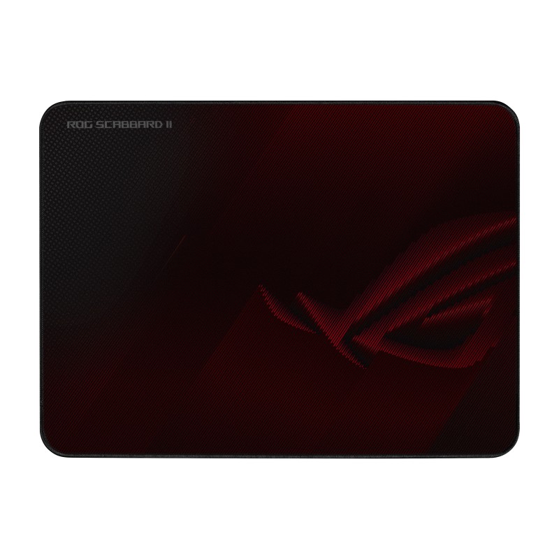 ASUS ROG Scabbard II Tappetino per mouse gioco da computer Rosso