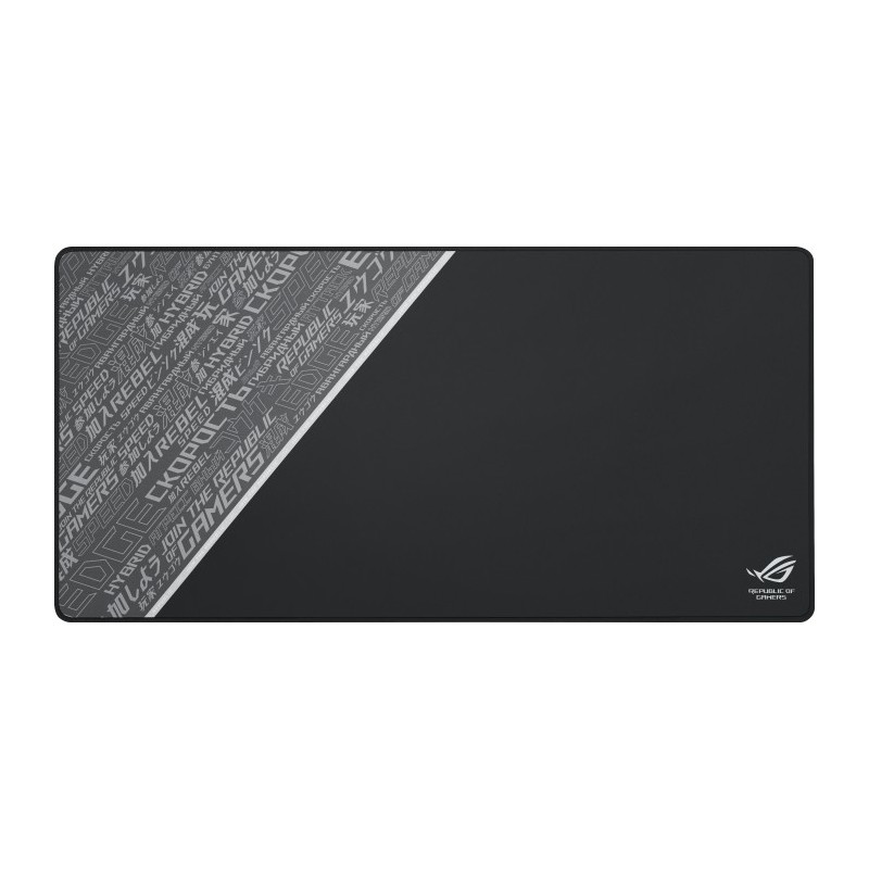 ASUS ROG Sheath BLK LTD Tappetino per mouse gioco da computer Nero Grigio Bianco