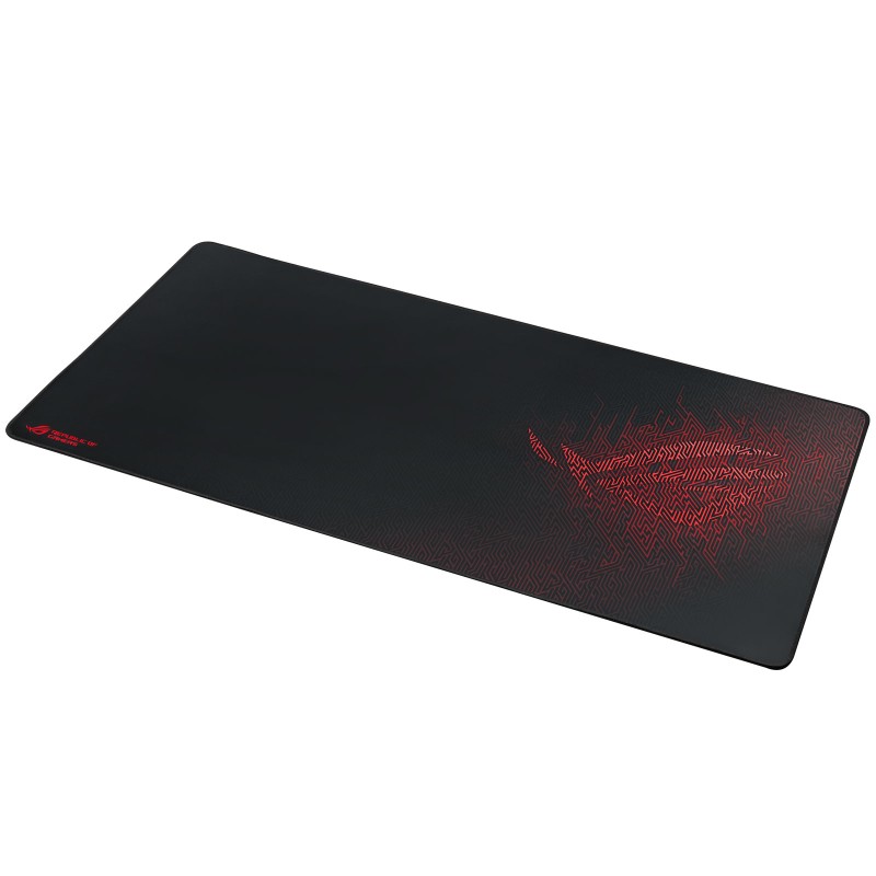 ASUS ROG Sheath Tappetino per mouse gioco da computer Nero Rosso