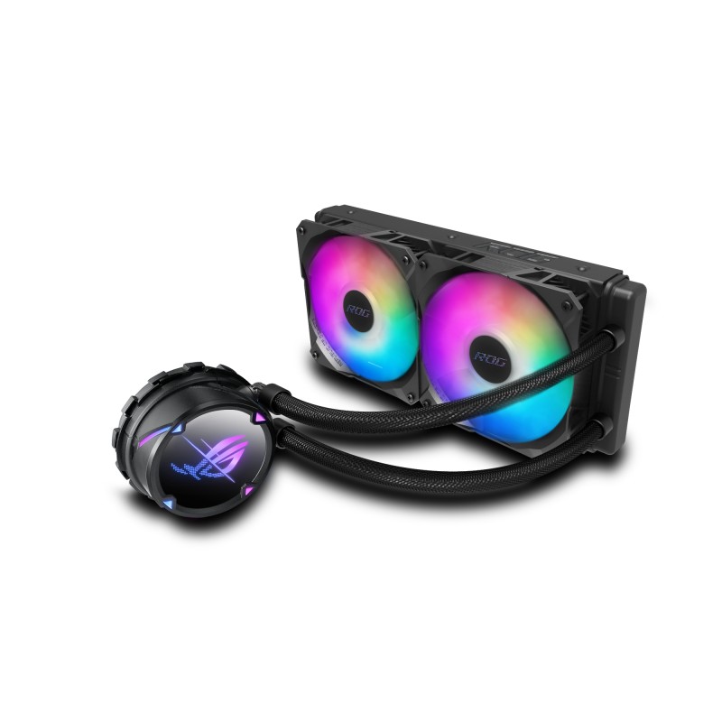 ASUS ROG STRIX LC II 240 ARGB Processore Raffreddatore di liquidi tutto in uno 12 cm Nero Bianco