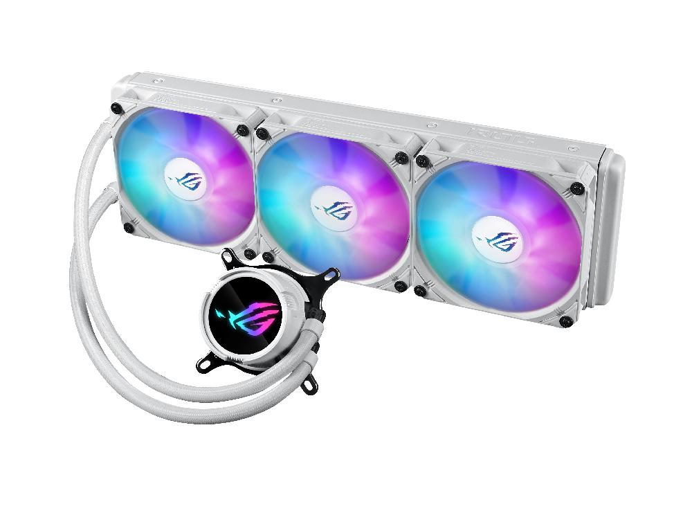 ASUS ROG Strix LC III 360 ARGB White Edition Processore Kit di raffreddamento a liquido 12 cm Bianco
