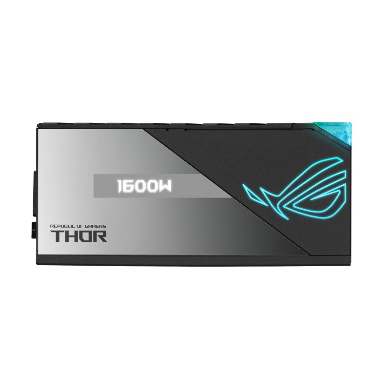 ASUS ROG THOR 1600W Titanium alimentatore per computer 20+4 pin ATX Nero Argento