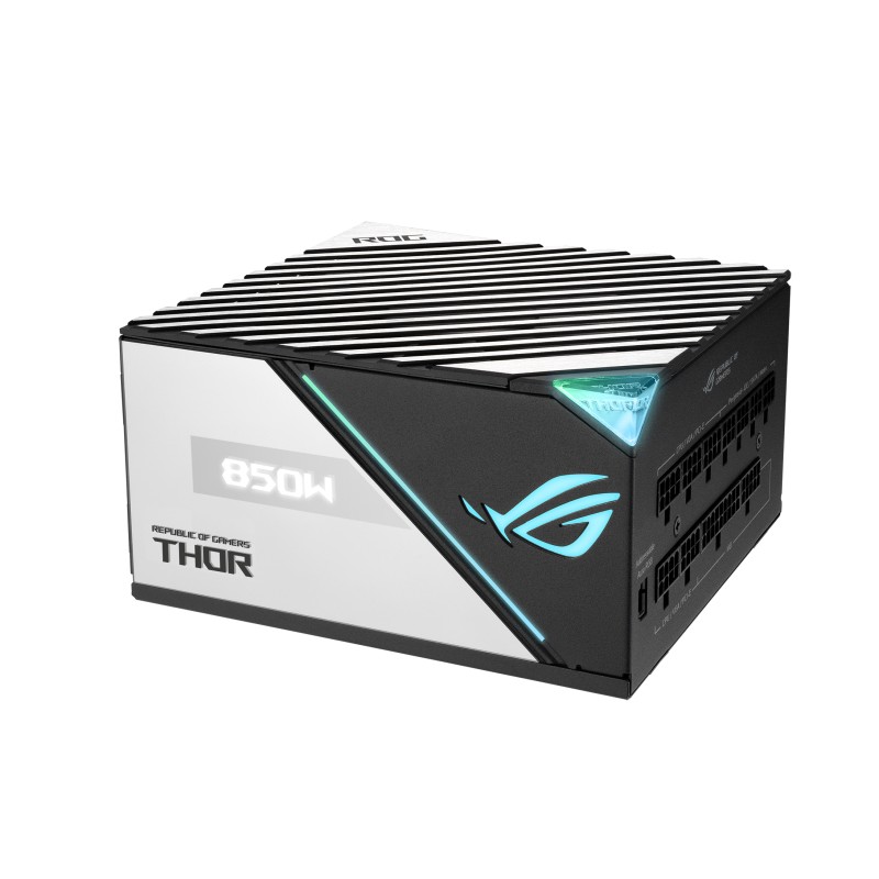 ASUS ROG THOR 850W Platinum II alimentatore per computer 20+4 pin ATX Nero Blu Grigio