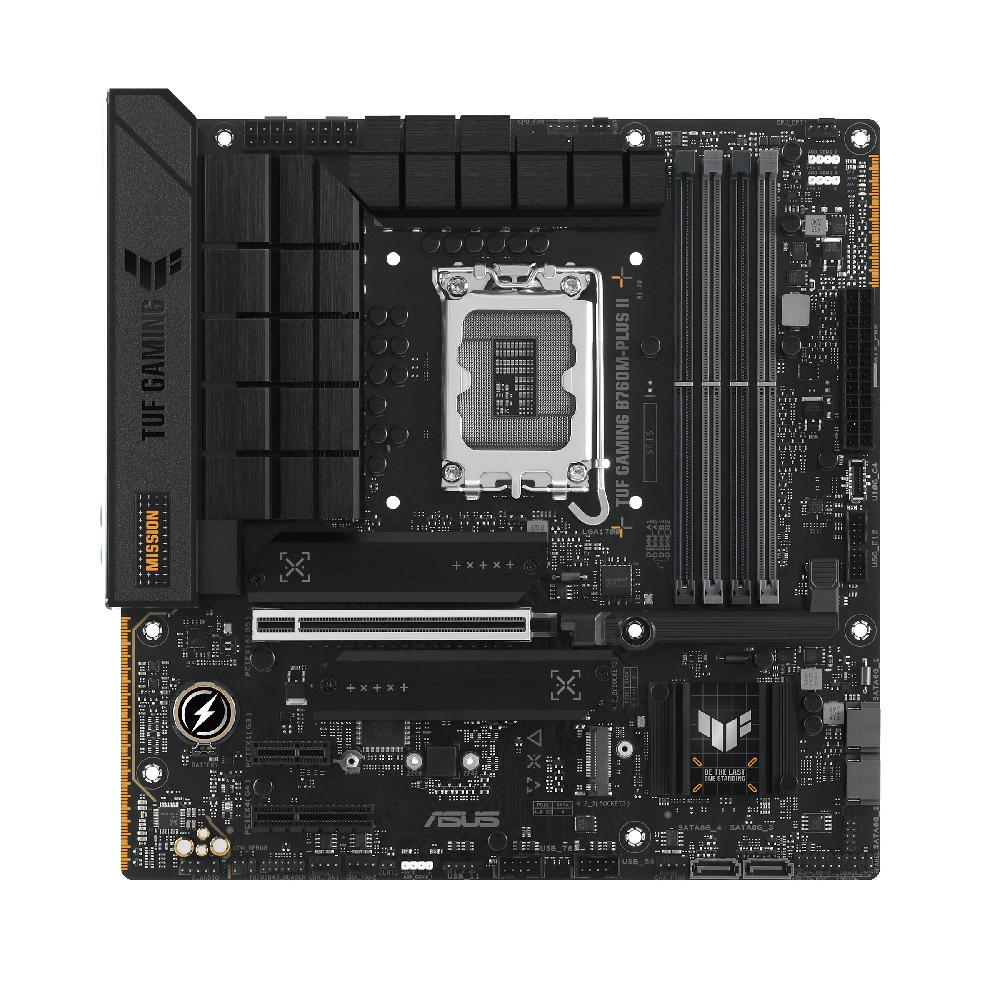 ASUS TUF GAMING B760M-PLUS II Intel B760 LGA 1700 micro ATX
