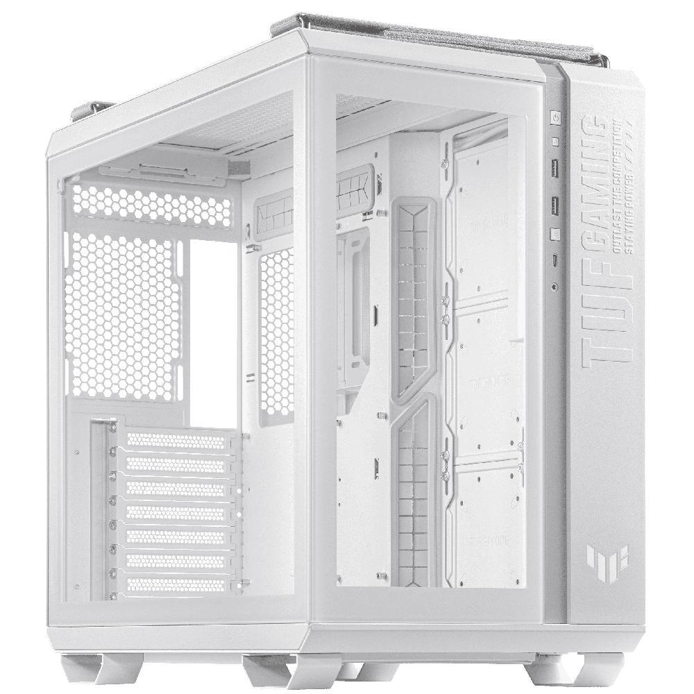 ASUS TUF Gaming GT502 Midi Tower Bianco