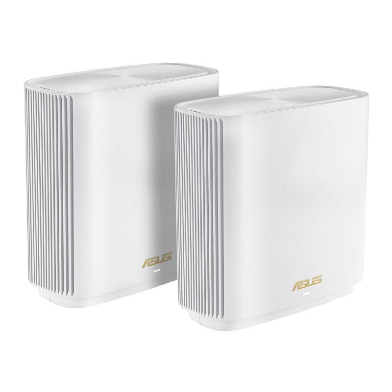 ASUS ZenWiFi AX (XT9) AX7800 2er Set Weiß Banda tripla (2.4 GHz/5 GHz) Wi-Fi 6 (802.11ax) Bianco 4 Interno