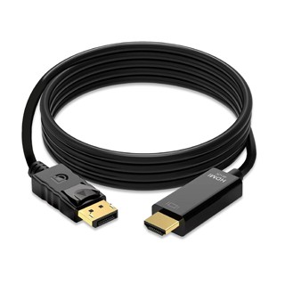 Atlantis Land A04-DP_HDMI-18 cavo e adattatore video 1 8 m DisplayPort HDMI Nero