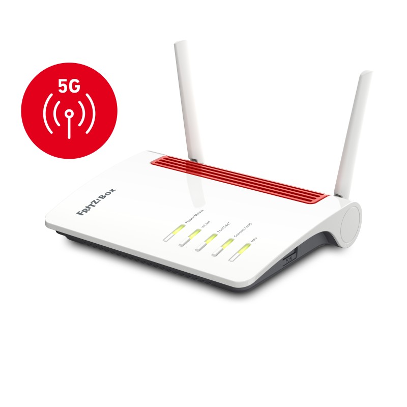 AVM FRITZ Box 6850 5G router wireless Gigabit Ethernet Dual-band (2.4 GHz/5 GHz) Bianco