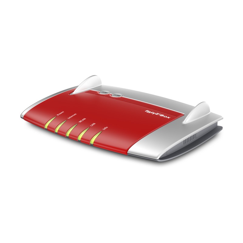 AVM FRITZ Box Box 4040 router wireless Gigabit Ethernet Dual-band (2.4 GHz/5 GHz) Rosso