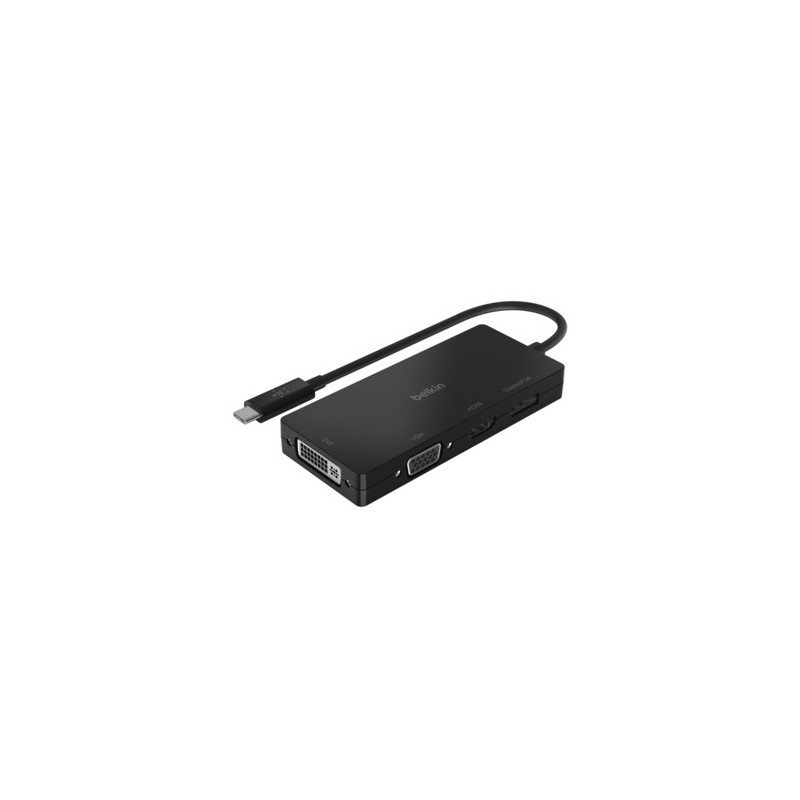 Belkin AVC003BTBK replicatore di porte e docking station per laptop Cablato USB 3.2 Gen 1 (3.1 1) Type-C Nero