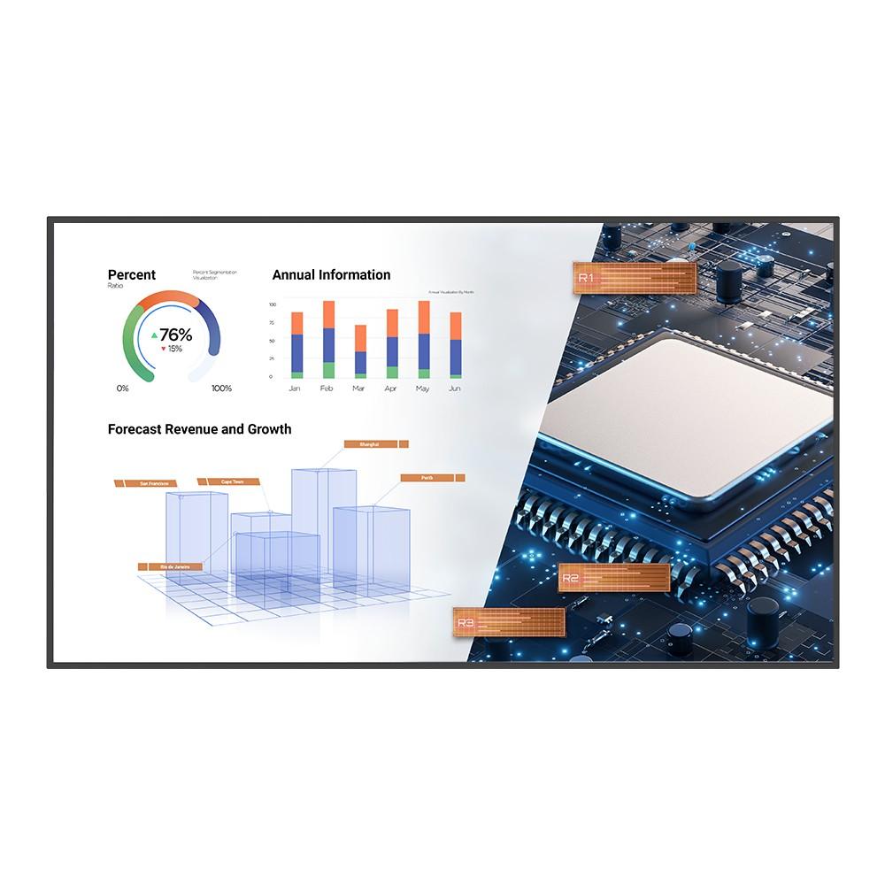 BenQ ST8602S Pannello piatto per segnaletica digitale 2 18 m (86") LED 400 cd/m² 4K Ultra HD Nero Processore integrato Android