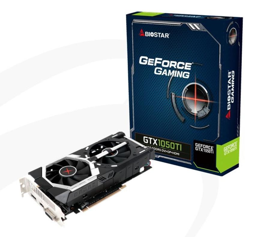 Biostar GeForce GTX1050Ti NVIDIA GTX 1050 Ti 4 GB GDDR5