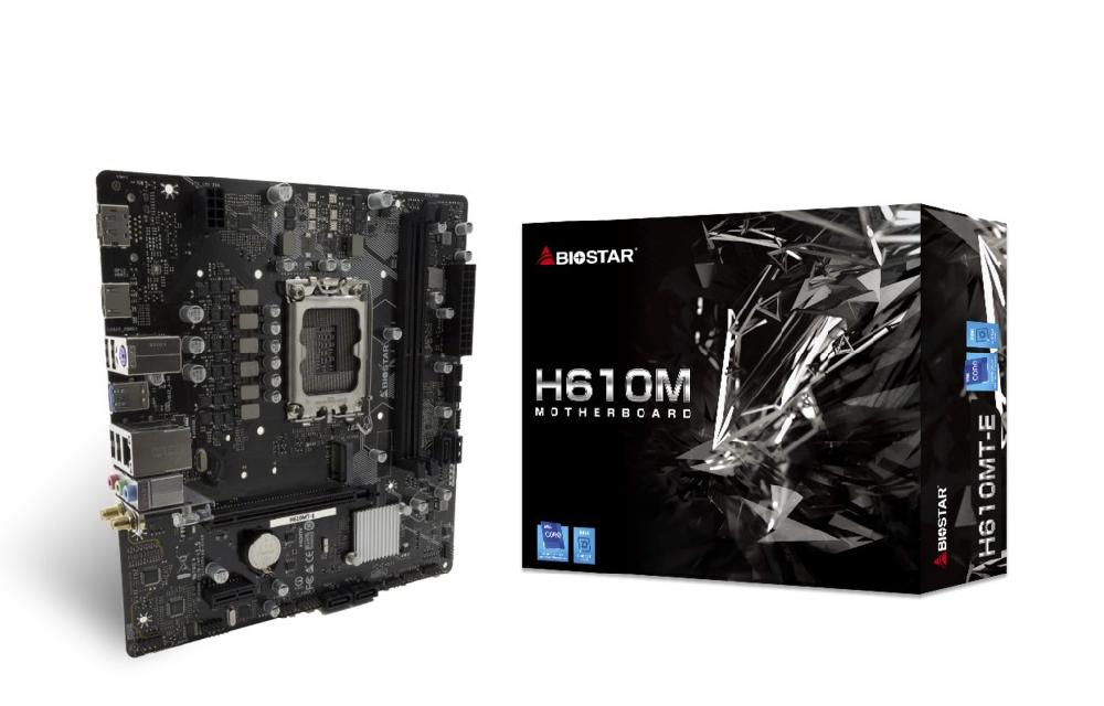 Biostar H610MT-E scheda madre Intel H610 LGA 1700 micro ATX