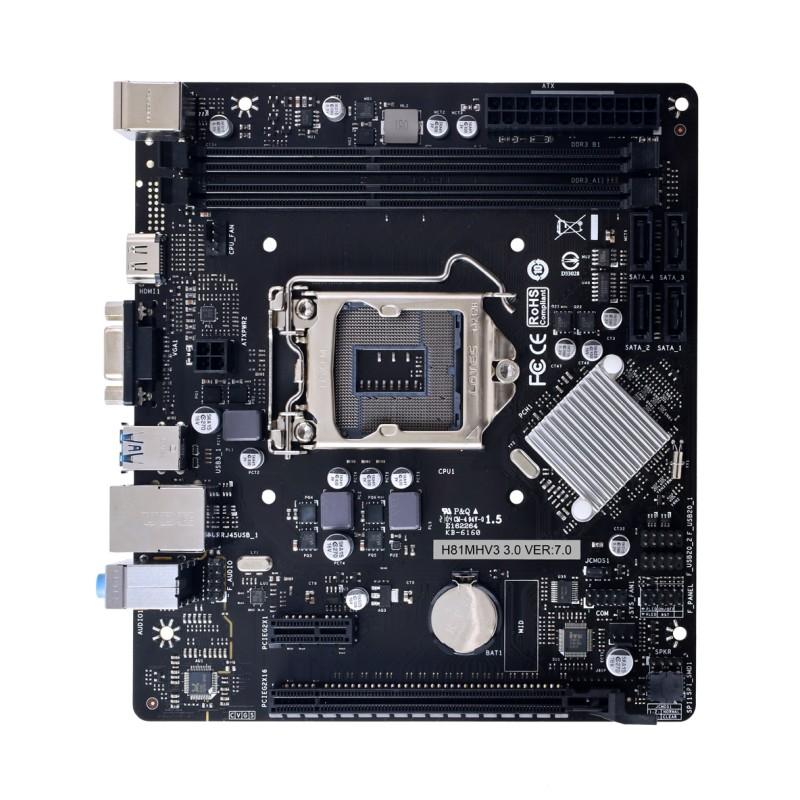 Biostar H81MHV3 3.0 H81 Intel® LGA 1150 (Socket H3) micro ATX