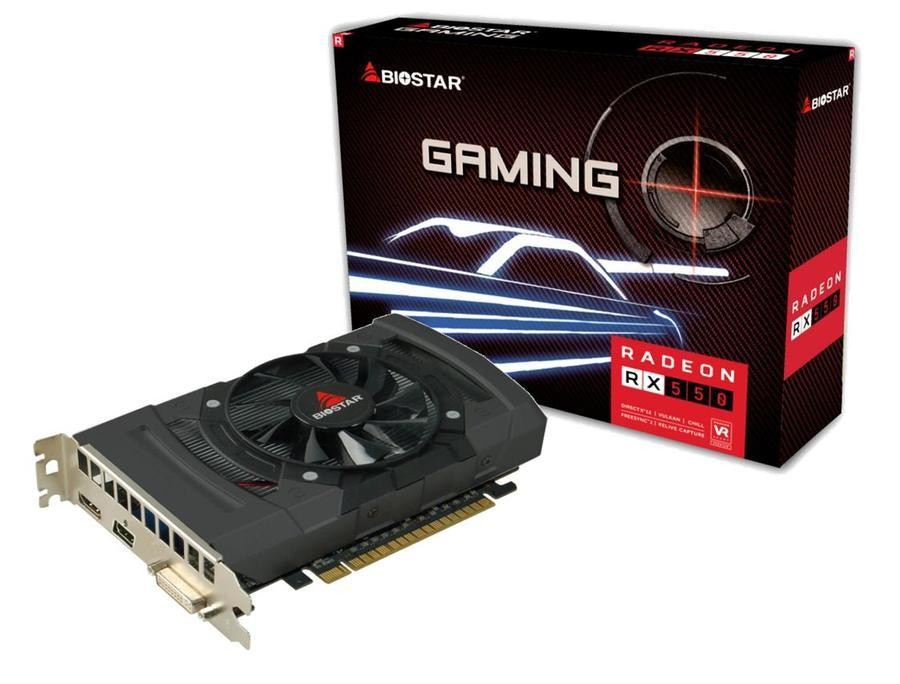 Biostar Radeon RX550 AMD RX 550 4 GB GDDR5