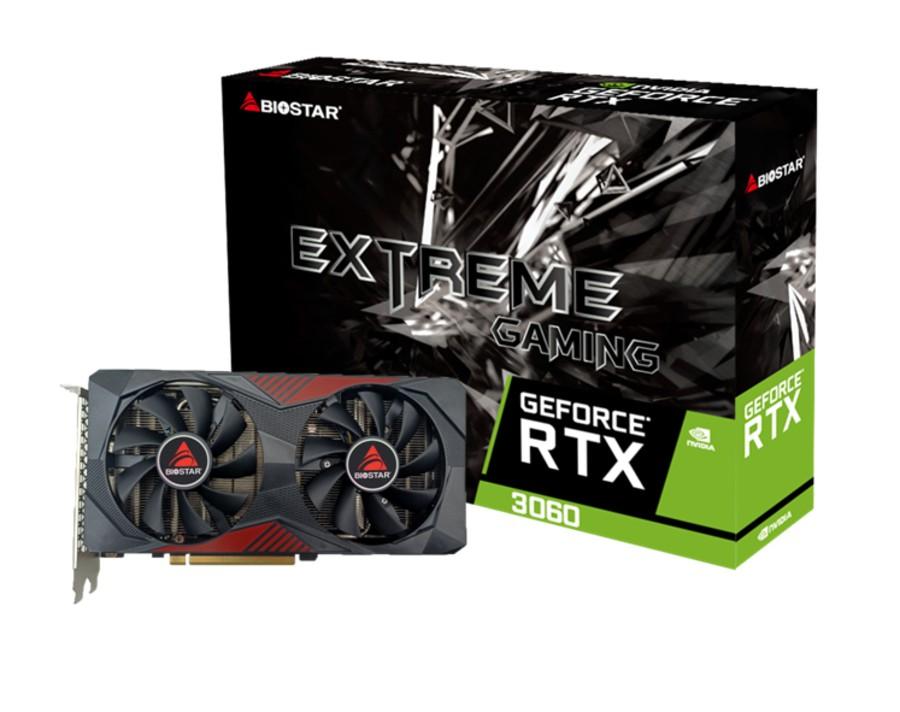 Biostar VN3606RML9 scheda video NVIDIA GeForce RTX 3060 12 GB GDDR6