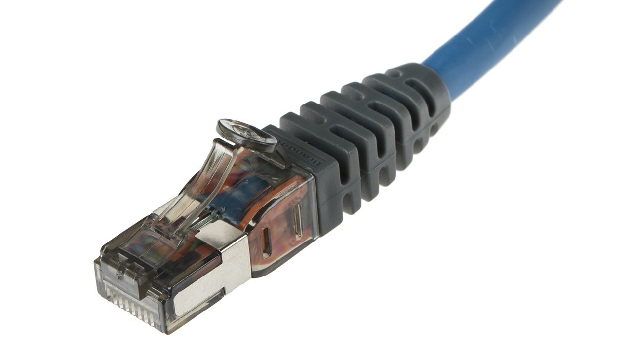 Brand-Rex AC6PCG010-488HB cavo di rete Blu 1 m Cat6a S/FTP (S-STP)