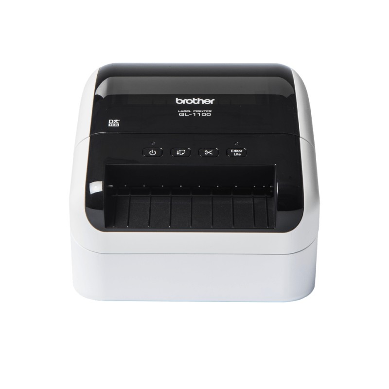 Brother QL-1100C stampante per etichette (CD) Termica diretta 300 x DPI 110 mm/s Cablato