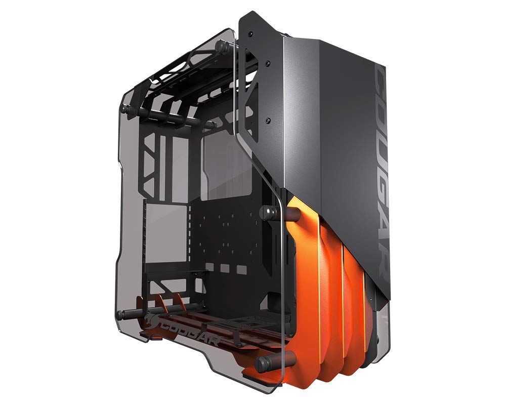 CABINET MIDI TOWER COUGAR 385LMG0 BLAZER 226x535x560mm 7SLOT 3x3 5" 5x2 5" VETRO LATERALE