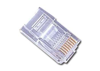 Cablexpert PLUG3UP6/100 cavo di collegamento 1 Trasparente