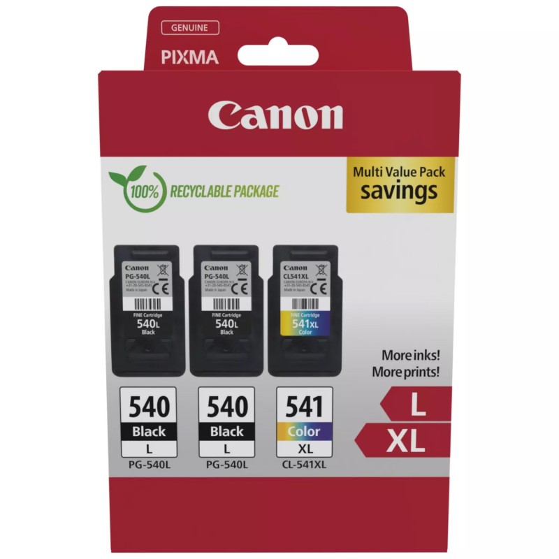 Canon 5224B017 cartuccia d'inchiostro 2 pz Originale Nero Ciano Magenta Giallo
