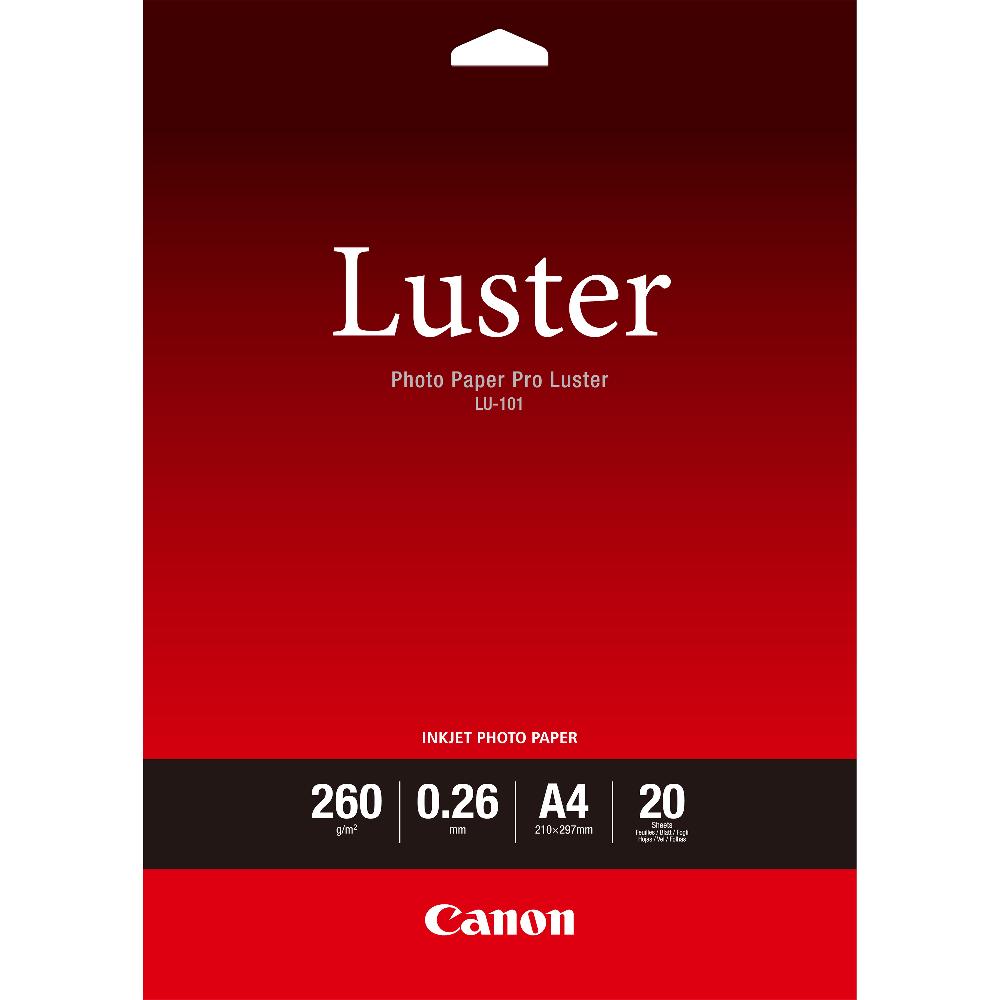 Canon Carta fotografica Luster PRO LU-101 A4 - 20 fogli