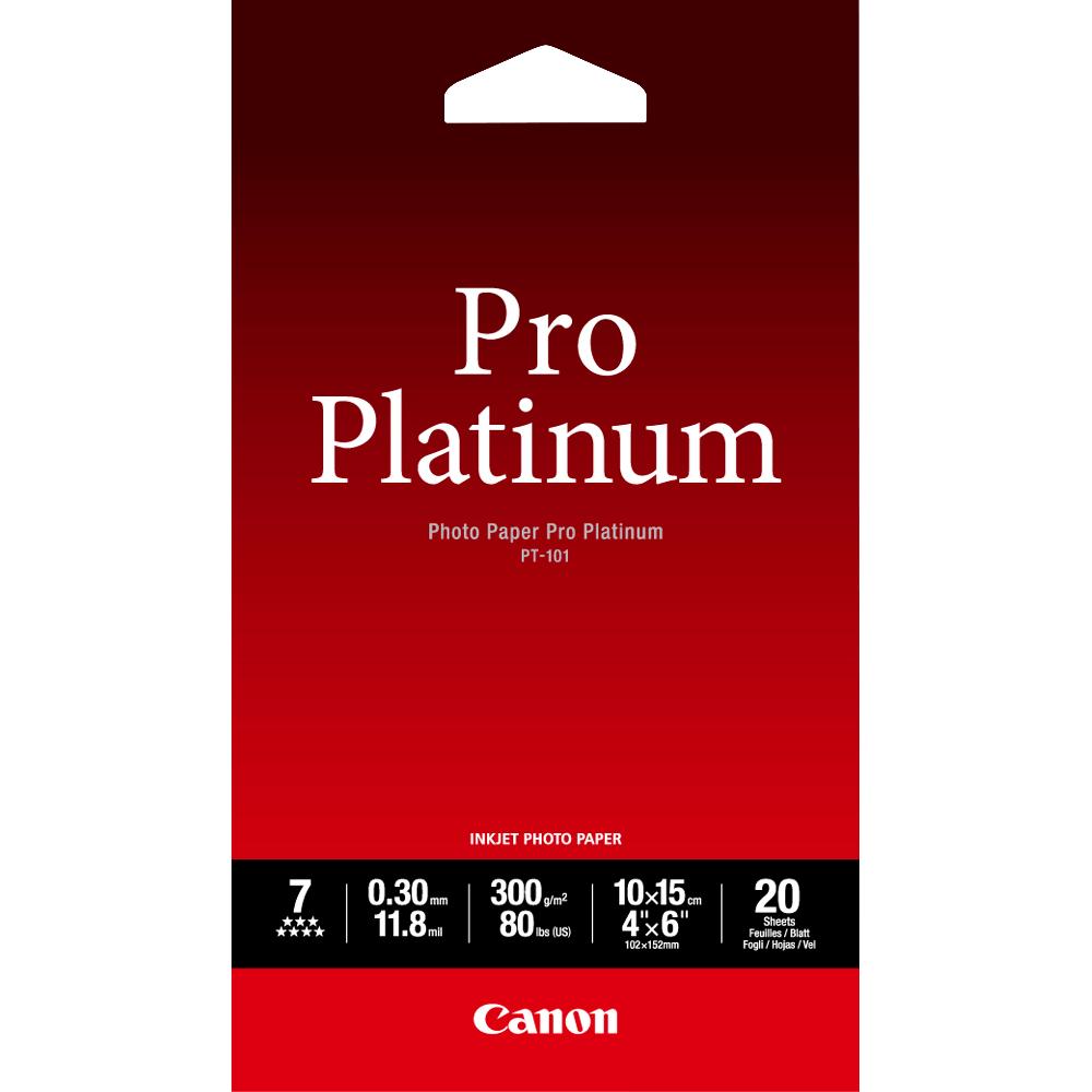 Canon Carta fotografica PT-101 Pro Platinum 4x6" - 20 fogli