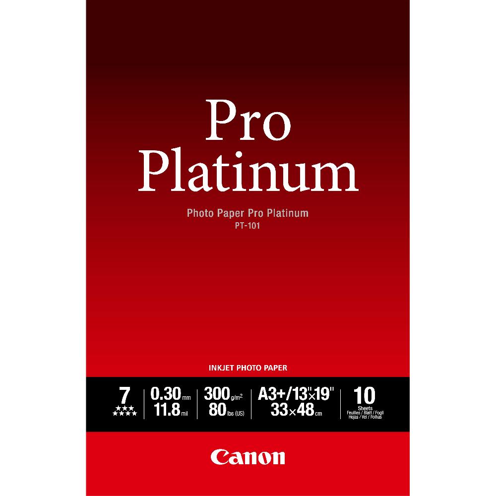 Canon Carta fotografica PT-101 Pro Platinum A3 Plus - 10 fogli
