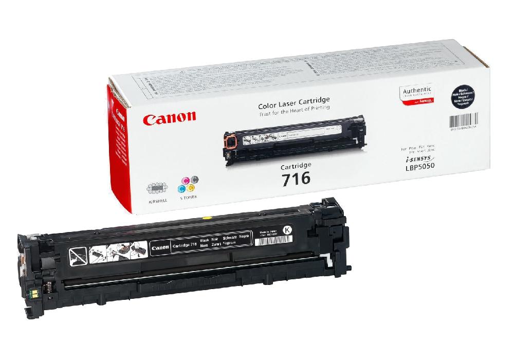 Canon Cartridge 716 Black cartuccia toner 1 pz Originale Nero