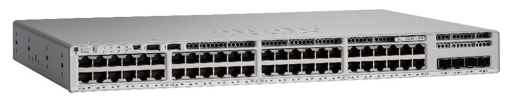 Cisco C9200-48PXG-A switch di rete Gestito L2/L3 Gigabit Ethernet (10/100/1000) Supporto Power over Ethernet (PoE) Grigio