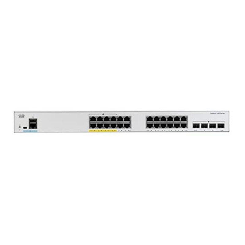 Cisco Catalyst C1000-24FP-4G-L switch di rete Gestito L2 Gigabit Ethernet (10/100/1000) Supporto Power over (PoE) Grigio