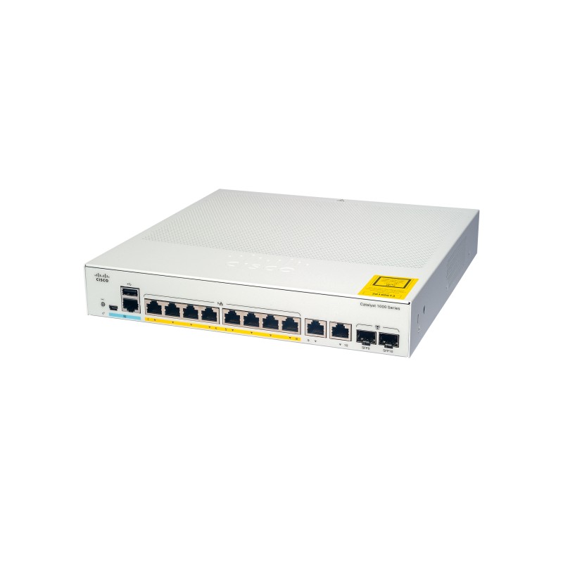 Cisco Catalyst C1000-8T-2G-L switch di rete Gestito L2 Gigabit Ethernet (10/100/1000) Grigio