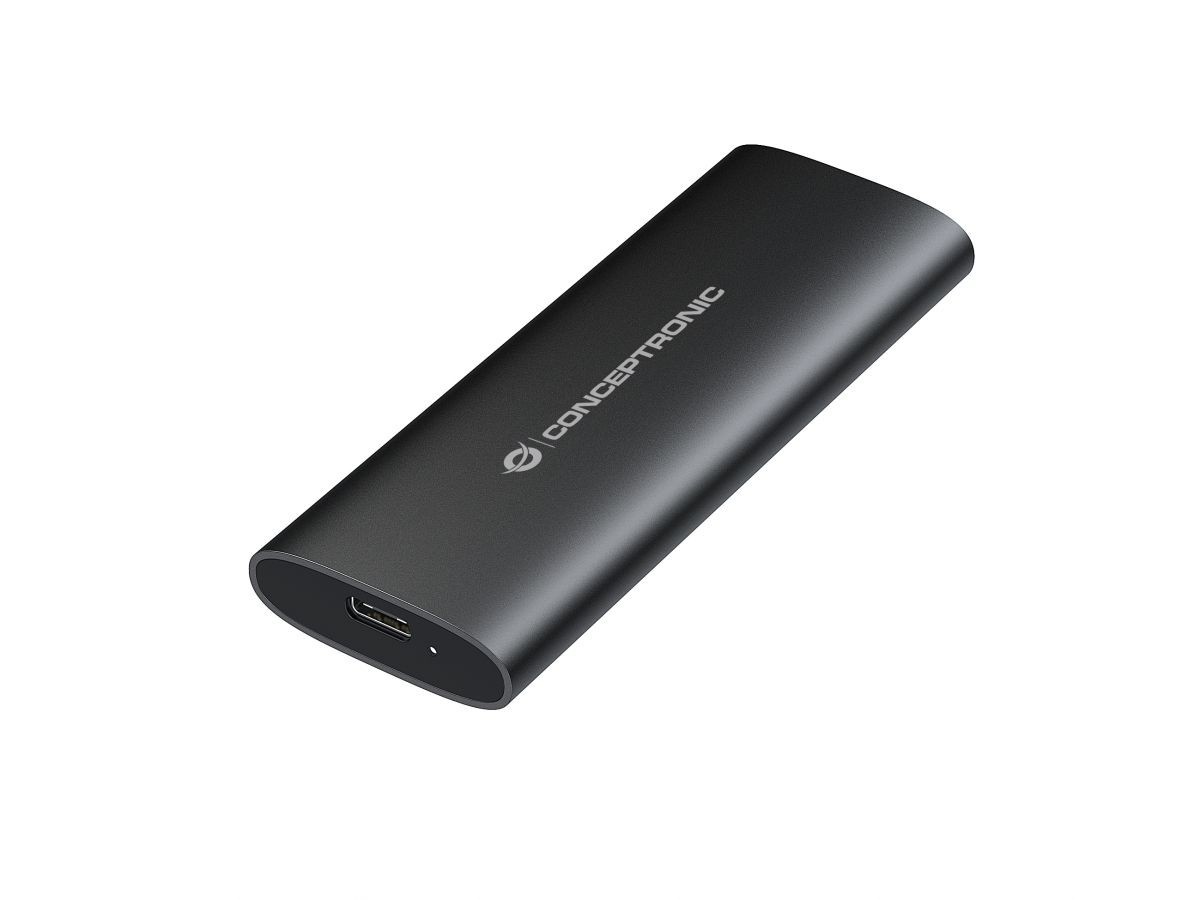 Conceptronic StreamVault DANTE04B contenitore di unità archiviazione Box esterno SSD Nero M.2