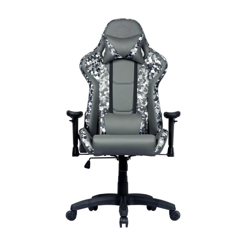 Cooler Master gaming Caliber R1S CAMO Poltrona per Seduta imbottita Nero Grigio Bianco