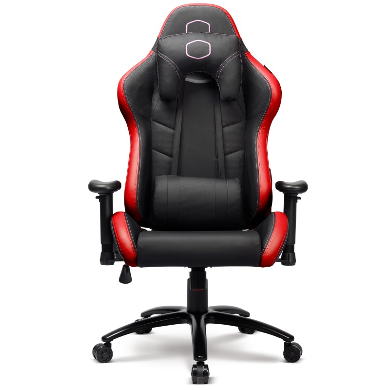 Cooler Master gaming Caliber R2 Poltrona per Seduta imbottita Nero Rosso
