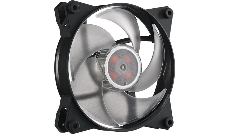 Cooler Master MasterFan Pro 120 Air Pressure RGB Case per computer Ventilatore Nero Trasparente