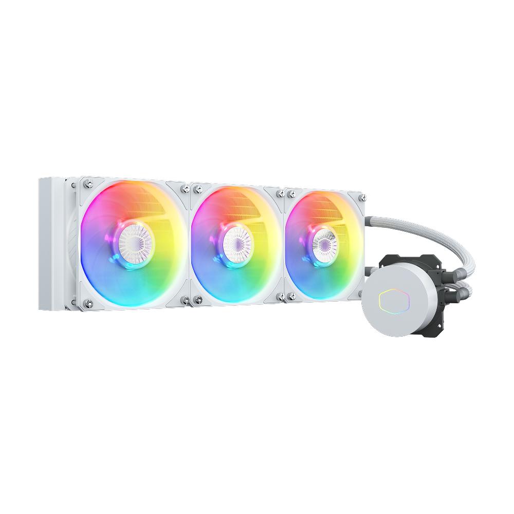 Cooler Master MasterLiquid ML360L ARGB White Edition V2 Processore Kit di raffreddamento a liquido 12 cm Bianco