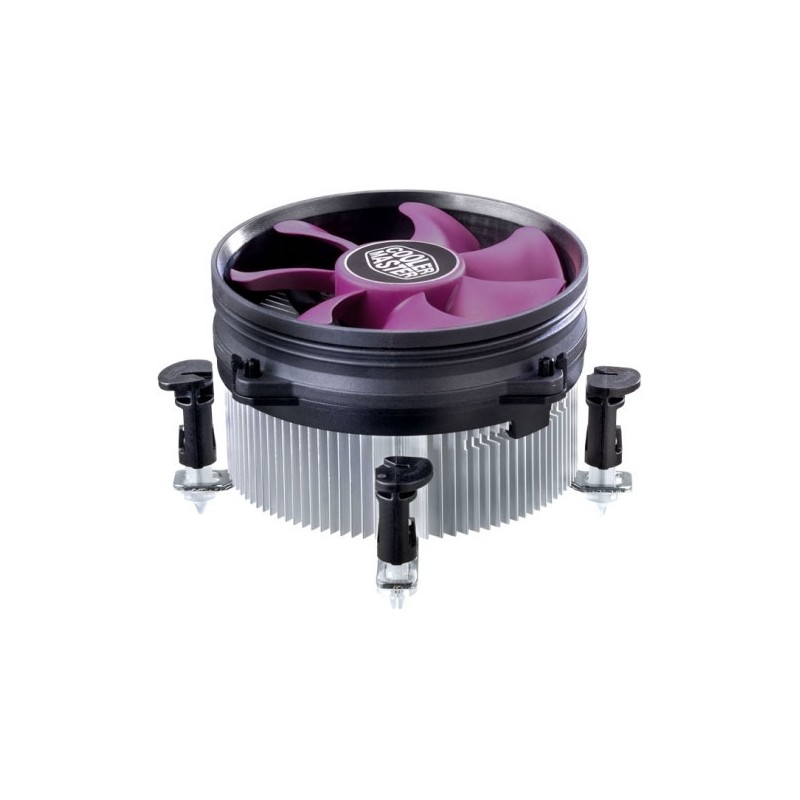 Cooler Master X Dream i117 Processore Refrigeratore 9.5 cm Alluminio Viola