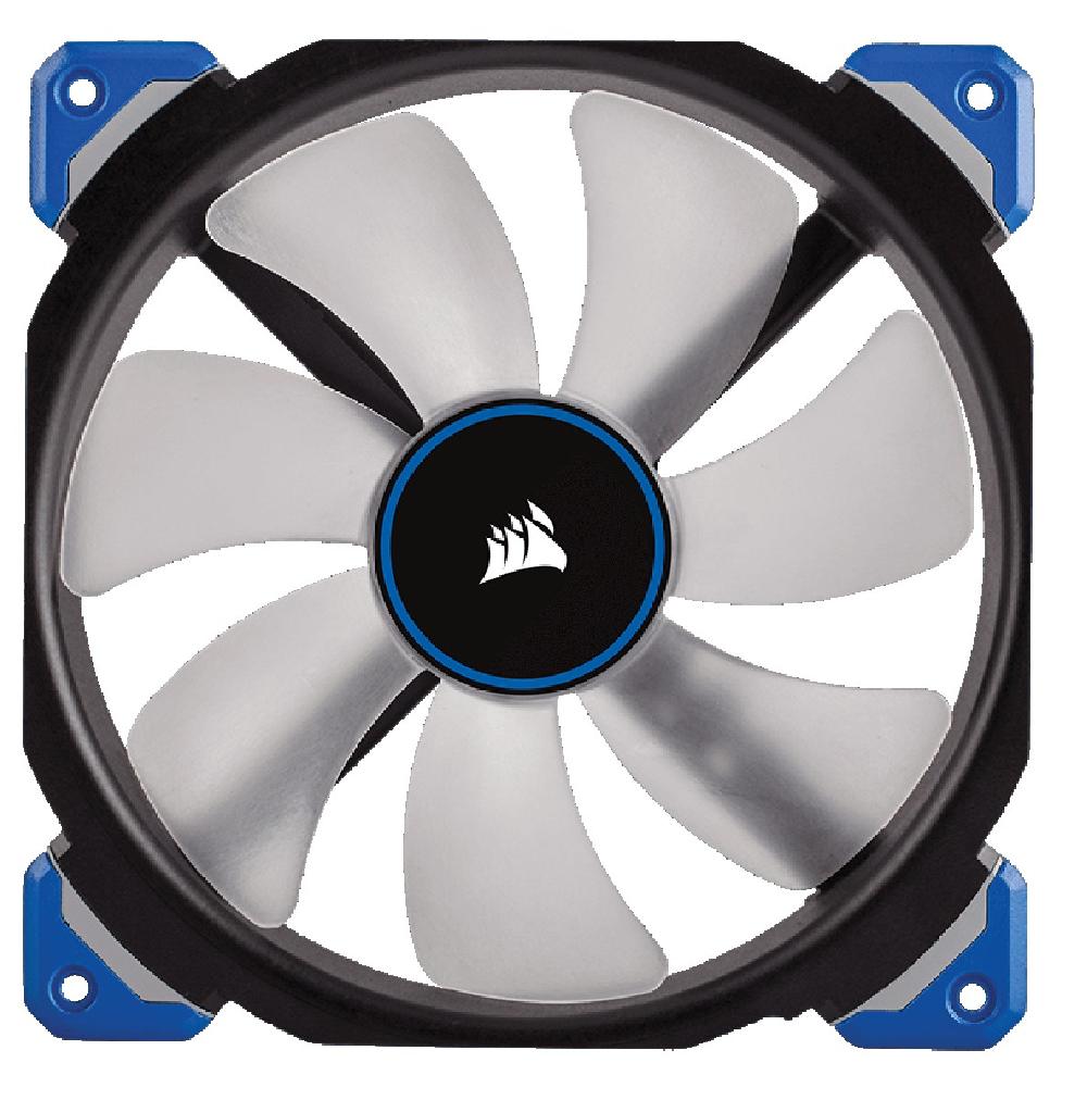 Corsair Air ML140 Pro Case per computer Ventilatore 14 cm Nero Trasparente