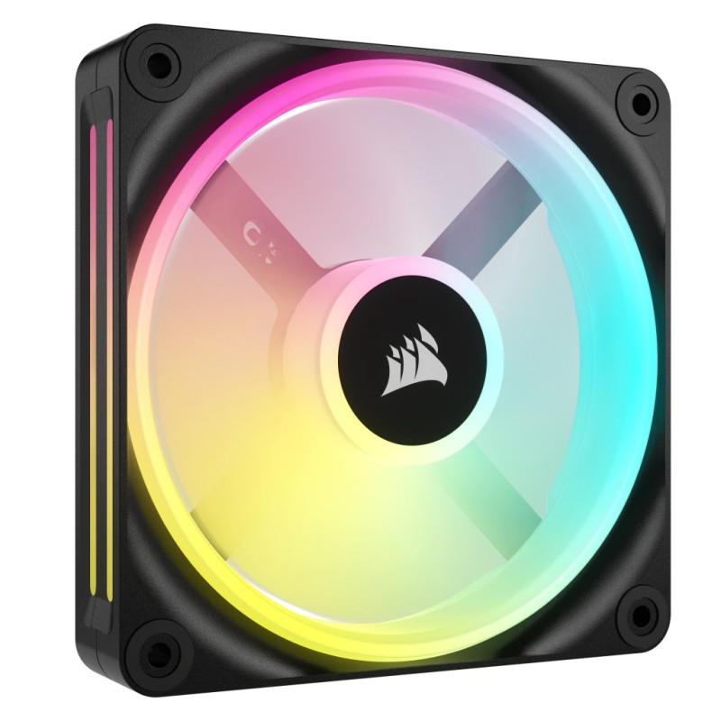 Corsair CO-9051001-WW sistema di raffreddamento per computer Case Ventilatore 12 cm Nero Bianco 1 pz