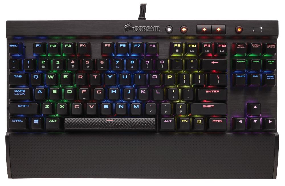 Corsair K65 RGB Rapidfire tastiera USB Italiano Nero