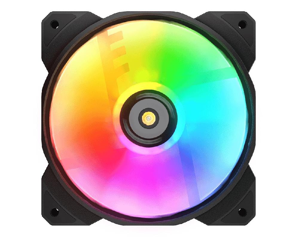 COUGAR Gaming CF-MHP12HB3-RGB Case per computer Raffreddatore d'aria 12 cm Nero Bianco 3 pz