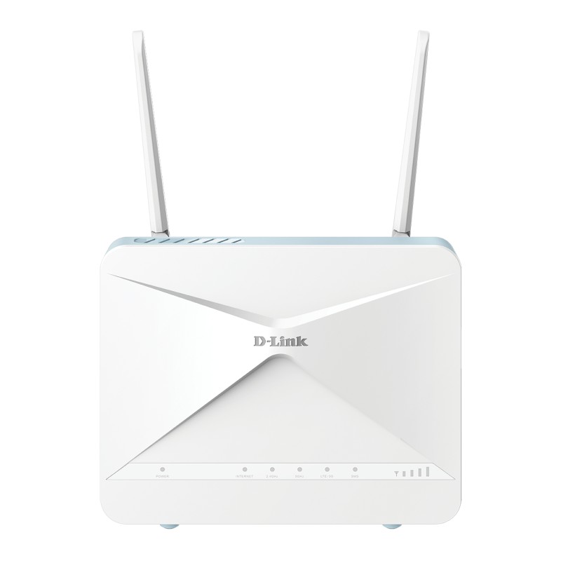 D-Link AX1500 4G Smart router wireless Gigabit Ethernet Dual-band (2.4 GHz/5 GHz) Blu Bianco