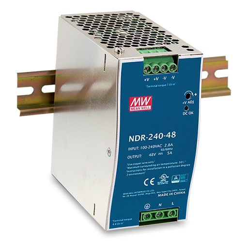 D-Link DIS-N240-48 alimentatore per computer 240 W Stainless steel