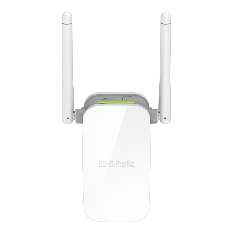 D-Link N300 Ripetitore di rete Grigio Bianco 10. 100 Mbit/s