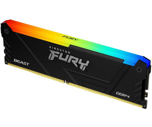 DDR4 8GB 3600Mhz RGB KF436C17BB2A/8 Kingston FURY Beast CL16
