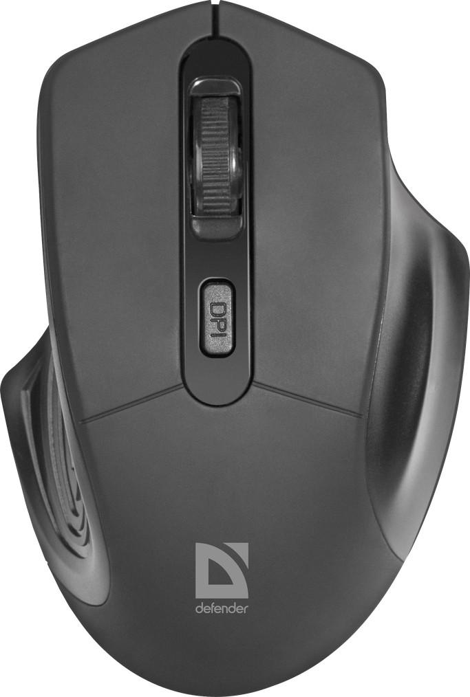 Defender Datum MB-345 mouse Mano destra RF Wireless Ottico 1600 DPI