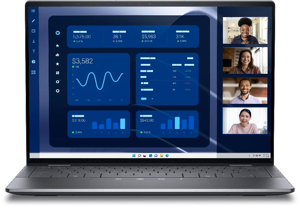 DELL Latitude 9450 2-in-1 Intel Core Ultra 7 165U Ibrido (2 in 1) 35 6 cm (14") Touch screen Quad HD+ 32 GB LPDDR5x-SDRAM 1 TB