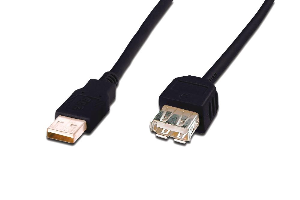 Digitus AK7013AL cavo USB 3 m 2.0 A Nero