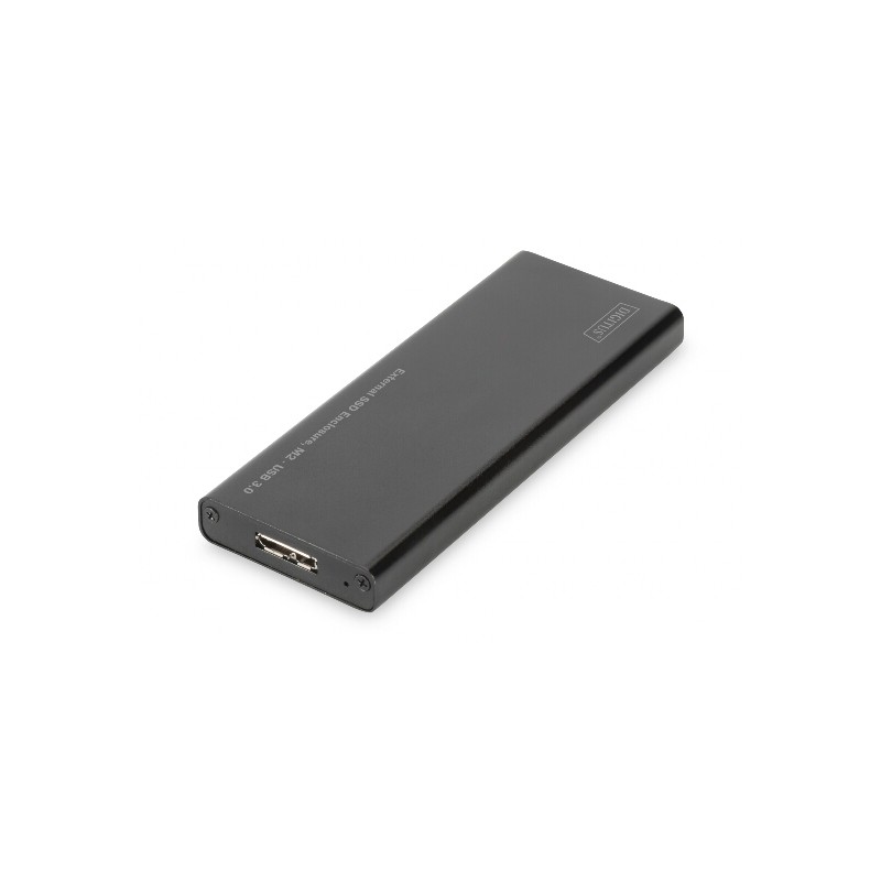 Digitus DA71111 contenitore di unità archiviazione Box esterno SSD Nero M.2